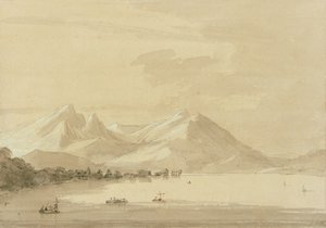 Lake Como by John Robert Cozens