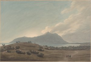 Monte Circeo at Sunset