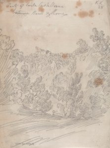Part of Civita Castellana, between Narni and Rome by John Robert Cozens