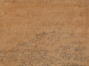 Part of Terracina, July 5 by John Robert Cozens