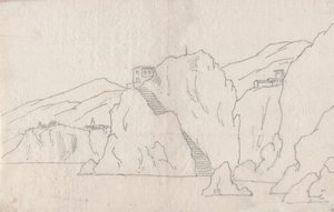 Rock Coastline by John Robert Cozens