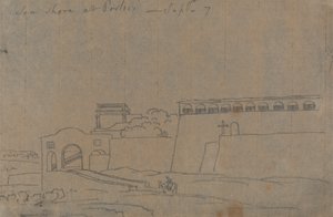 Sea Shore at Portici, September 7 by John Robert Cozens