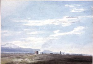 Sepulchral Remains in the Campagna near Rome by John Robert Cozens