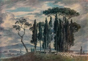 The Villa Negroni by John Robert Cozens