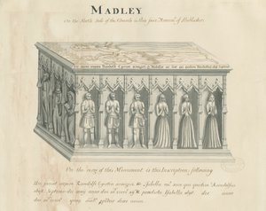 Madeley Church - Monument to Randolf Egerton