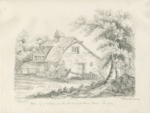 Rugeley - Cottage near Old Cannock Wood Forges by John Robert Fernyhough