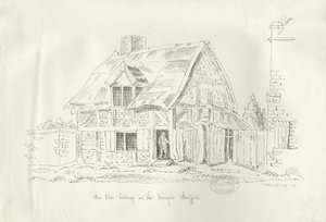 Stafford - Old Cottage in the Foregate