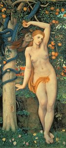 Eve Tempted, c.1877 by John Roddam Spencer Stanhope