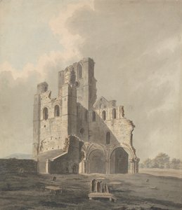 Kelso Monastery, Scotland by John Roe of Warwick