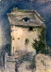 A Dilapidated Cottage by John Ruskin