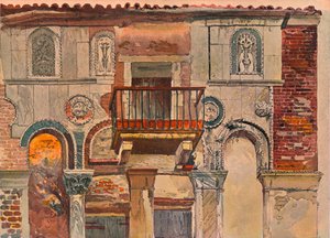 Fondaco De Turchi, Venice, c. 1853