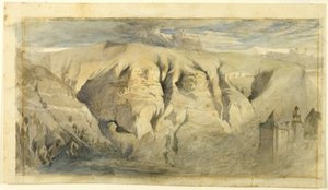 Mont Saleve, c.1840 by John Ruskin
