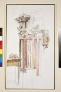 Pilaster on the Facade of Sant Anastasia, Verona, June 1869
