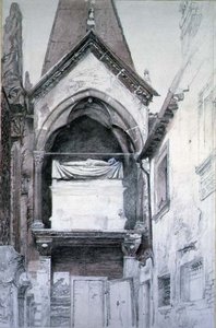 The Tomb of Cangrande I, Santa Maria Antica, Verona