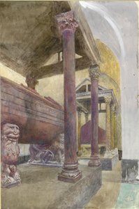 The Tomb of Frederick II in the Cathedral of Palermo, 23 - 30 April 1874