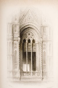 Tracery from the Campanile of Giotto, Florence, from 
