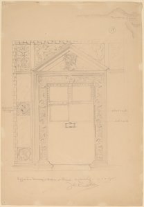 Byzantine Doorway with Duomo, Rimini