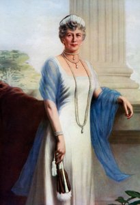 Mary of Teck, Queen Consort of George V of the United Kingdom by John Saint Helier Lander