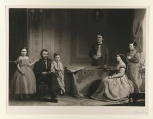 Grant and His Family by John Sartain