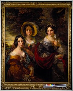 Portrait of Frances, Charlotte & Catherine Voules