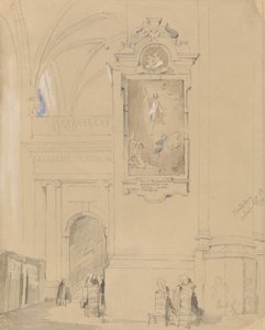 The Tomb of Hendrick van Balen, Antwerp, 7th September 1832