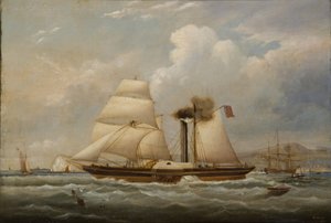The Paddle-Tug Henry Wright by John Scott