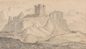 Bamborough Castle, Northumberland by John Sell Cotman