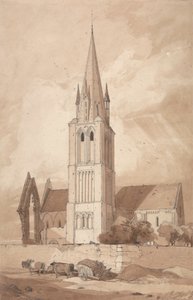 Douvres Church, Normandy