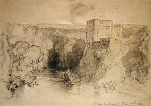 Framlingham Castle by John Sell Cotman