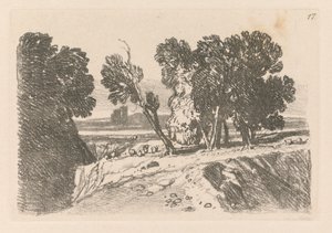 Liber Studiorum: Plate 17, A Study by John Sell Cotman