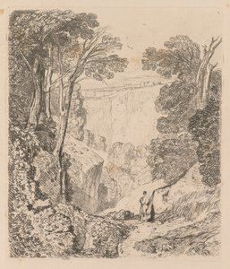 Liber Studiorum: Plate 2, View of Clifton by John Sell Cotman