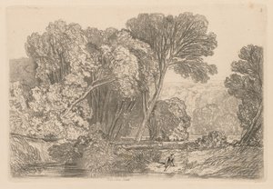 Liber Studiorum: Plate 5, Walsingham, Norfolk by John Sell Cotman