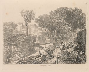 Liber Studiorum: Plate 6, The Judgment of Midas by John Sell Cotman