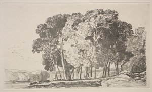 Liber Studiorum: Twickenham by John Sell Cotman