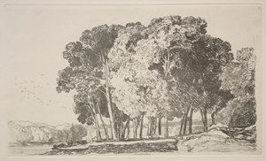 Liber Studiorum: Twickenham by John Sell Cotman
