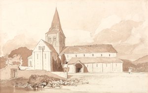 Notre Dame on the Water, Domfront, Normandy