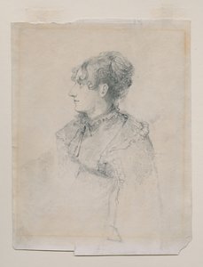 Portrait of Mrs Parr(?), sister of Mrs John Sell Cotman, Called 