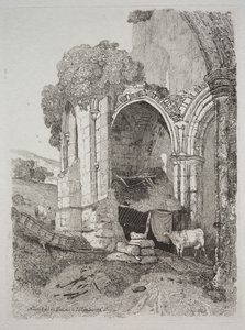 Rievaulx Abbey, Yorkshire, 1810