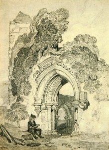 Romanesque Ruin by John Sell Cotman
