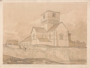 South-East View of the Church of Lery, near Pont-de-l