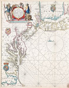 A chart of the sea coasts of New England, New Jersey, Virginia, Maryland and Carolina from Cape Cod to Cape Hatteras by John Seller