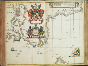 A Chart of the Seacoasts from the Landsend of England to Cape Bona Esperanca