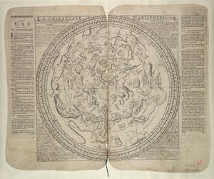 The Starry Zodiac, by the Limits of Which the Visible Paths of All the Planets Are Bounded - John Seller Author, Hydrographer of the Most Serene King by John Seller