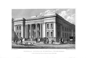 General Lying-in Hospital, York Road, Lambeth, London