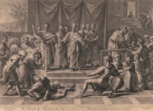 The Death of Ananias