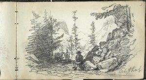 Alpine Landscape, Oetzthal, Austria by John Singer Sargent