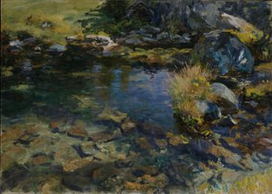Alpine Pool by John Singer Sargent