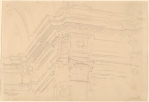 Capilla Real Entablature, Granada by John Singer Sargent