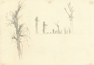 Devastated Trees by John Singer Sargent