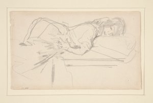 Figure of a Girl by John Singer Sargent